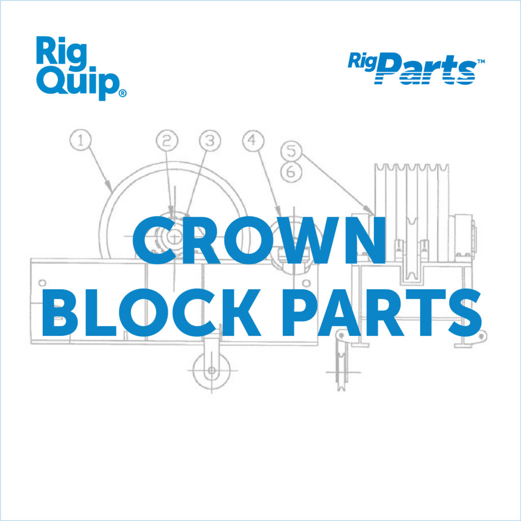 Crown Block 750 ton 5 Year CAT IV Replacement Parts Drilling Equipment Parts