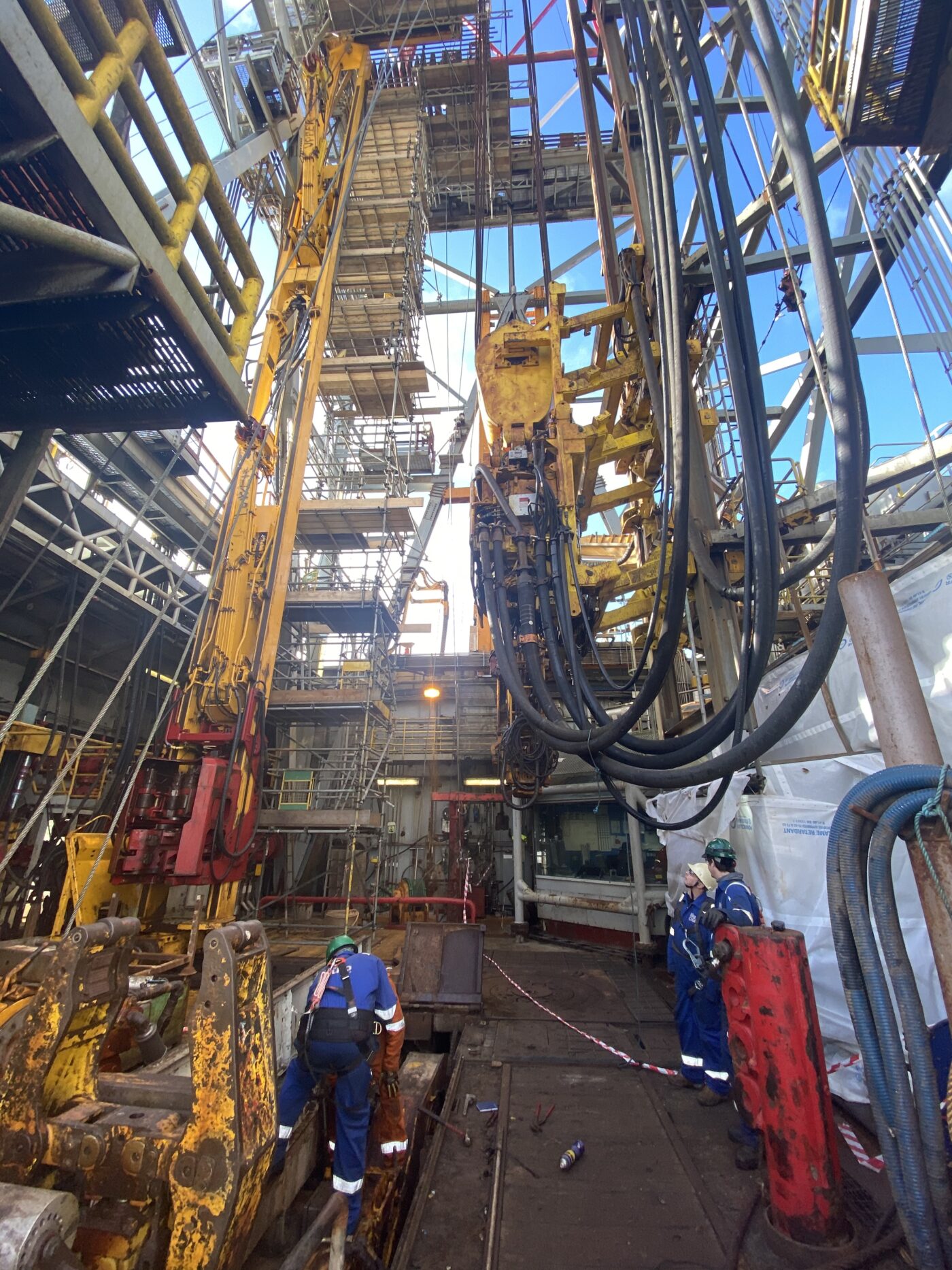 Complete rig package inspection