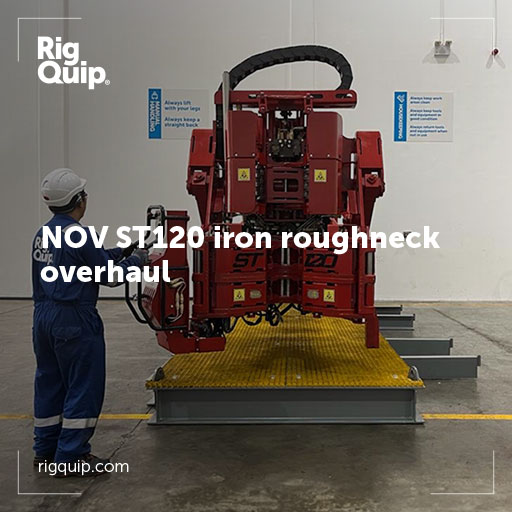 NOV ST120 Iron Roughneck Overhaul